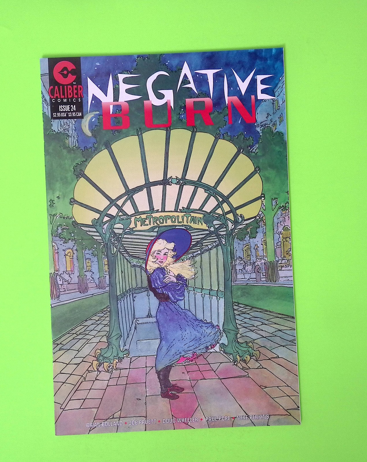 Negative Burn #24 Vol. 1 1995 Caliber Comics High Grade Comic Book B7-71