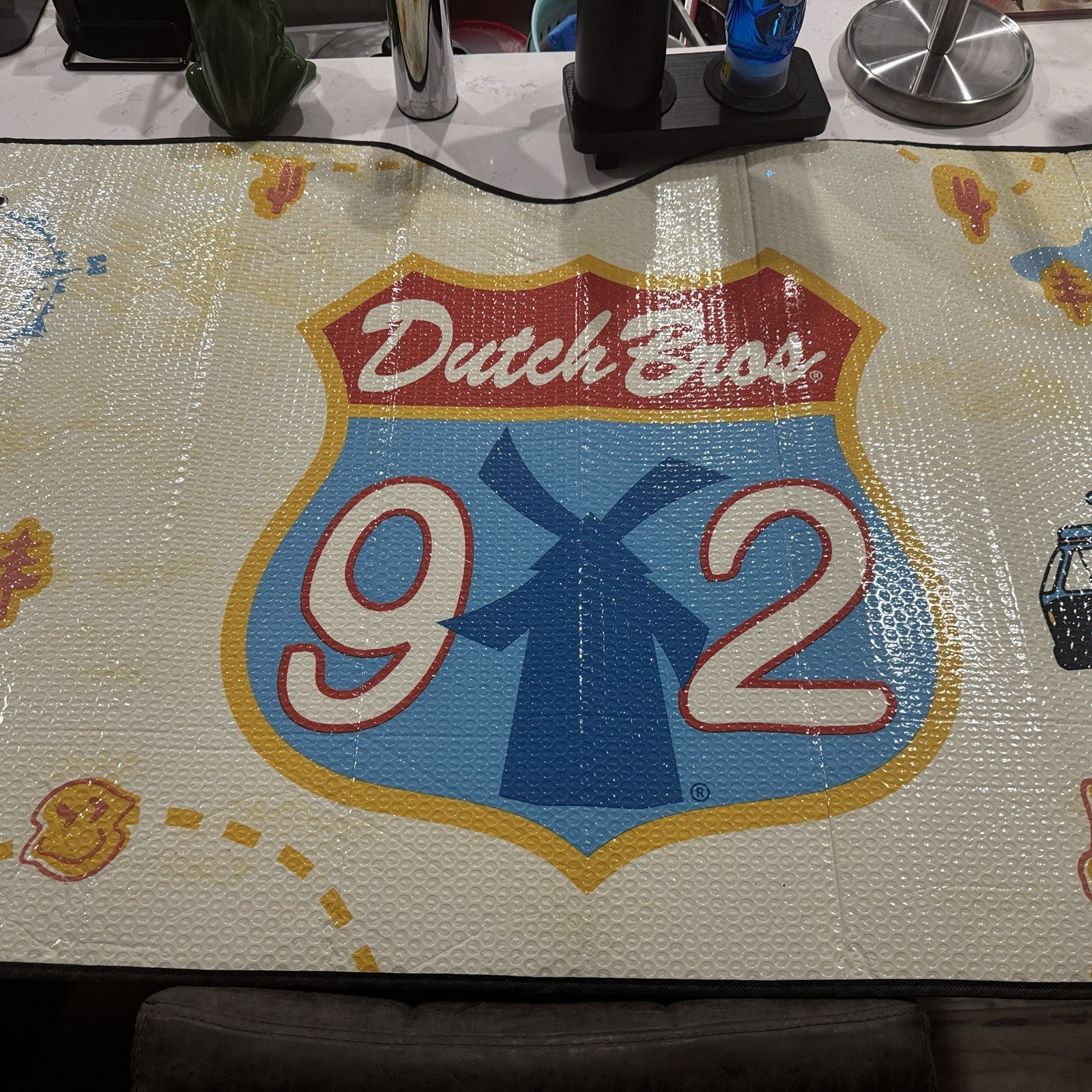 NEW Dutch Bros Vehicle Car Windshield Sunshade Cover