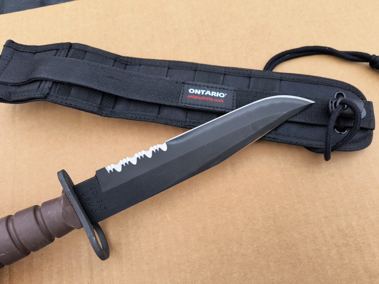 OKC-3S OKC3S Knife Marine Corps Bayonet & Ontario Sheath Scabbard OKC USA