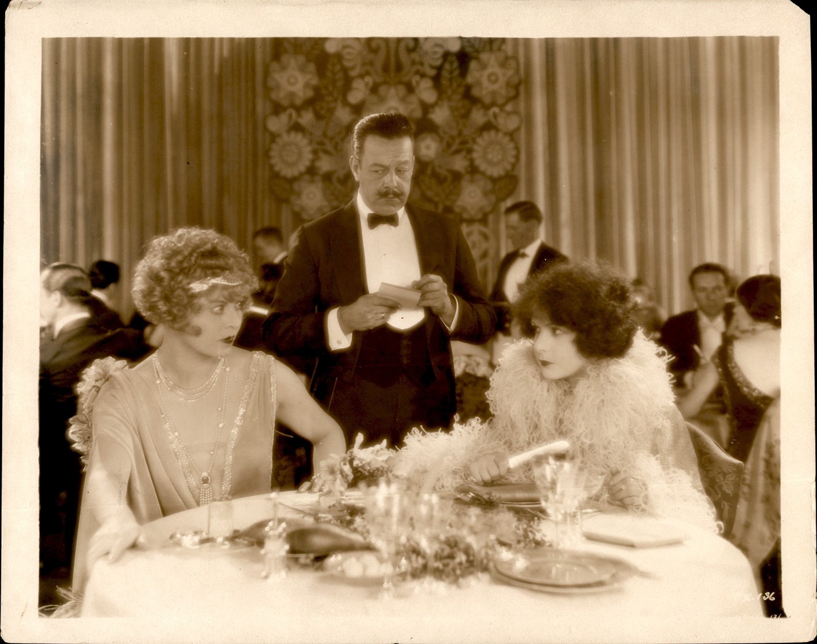 LMPE29 Orig Photo CONSTANCE TALMADGE 1920s SILENT FILM ACTRESS UNKNOWN CO-STAR