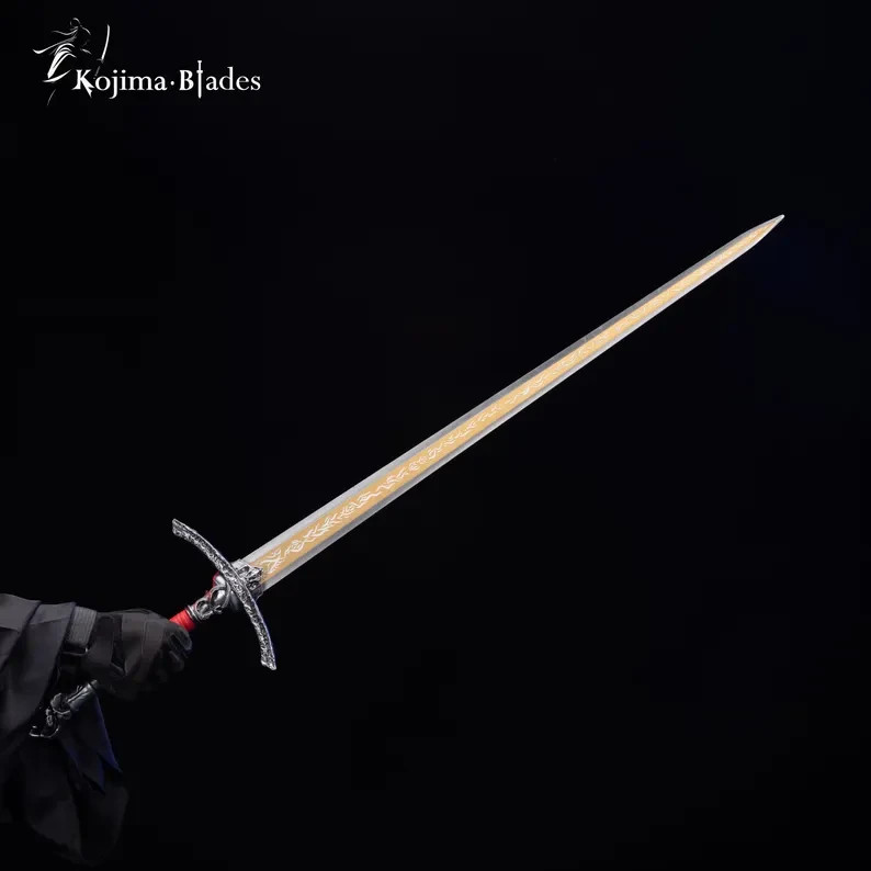 Rellana’s Twin Blades Metal Replica, Elden Ring, Cosplay Sword