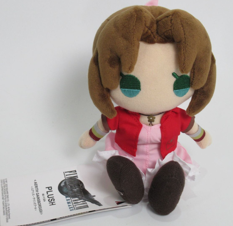 SQUARE ENIX FINAL FANTASY VII Remake Plush doll Aerith Gainsborough Japan