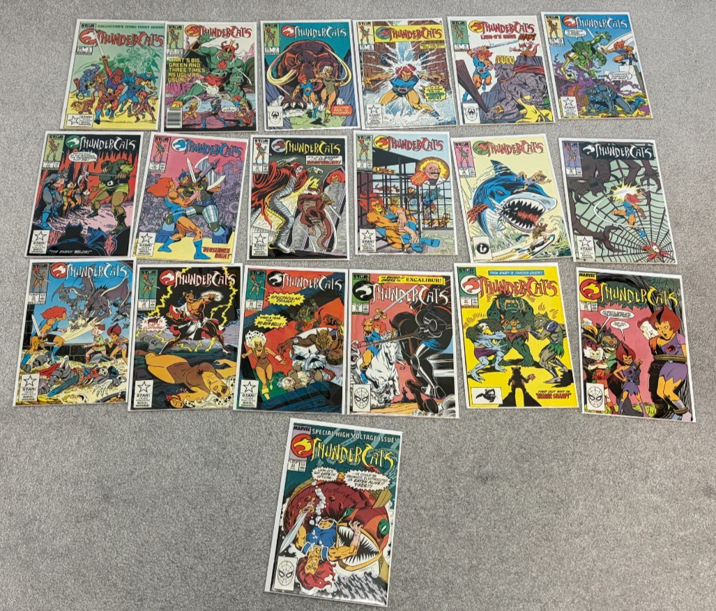 Thundercats Marvel Comics 1 6 7 8 9 10 11 12 13 14 15 16 17 18 19 20 21 22 23