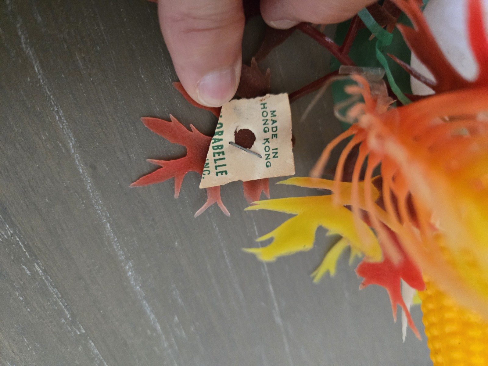 THANKSGIVING Florabelle Plastic 7.5″ Pilgrim Boy & Girl table Decorations OLD