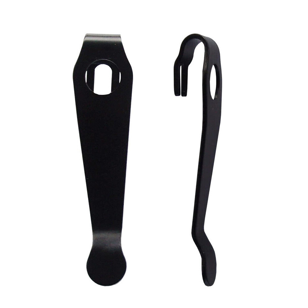 2PCS Lightweight Titanium Deep Carry Wire Clip For Spyderco Para 3 LW, Sage 5 US