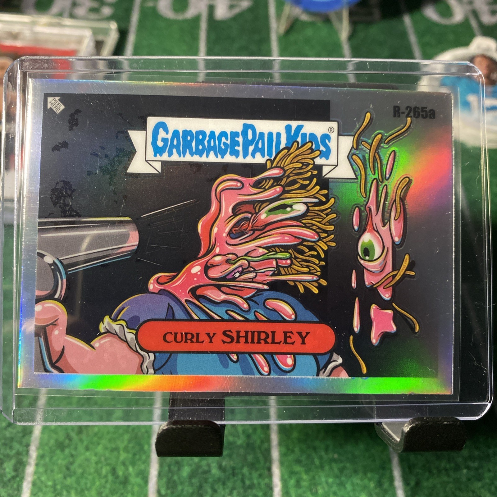 Garbage Pail Kids CURLY SHIRLEY 2024 Topps Chrome Rory McQueen Variation Auto