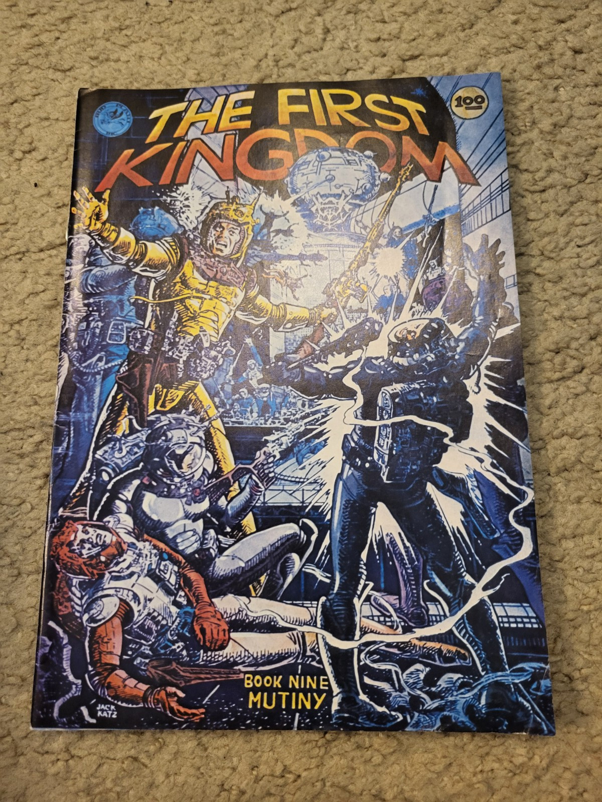 THE FIRST KINGDOM 9 (1st Print) Bud Plant Inc – Jack Katz – 1978 HIGH GRADE