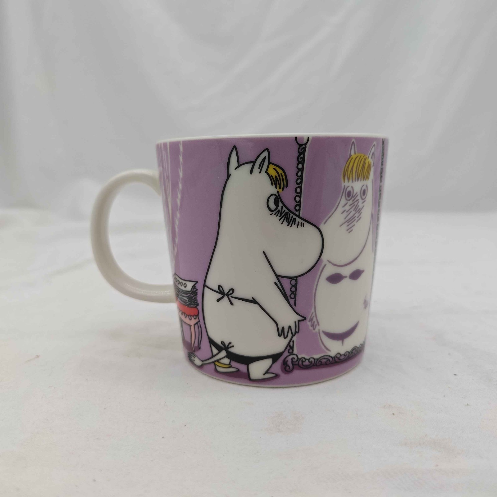Moomin Characters Mug Snorkmaiden Purple Arabia Finland Coffee Tea Cup