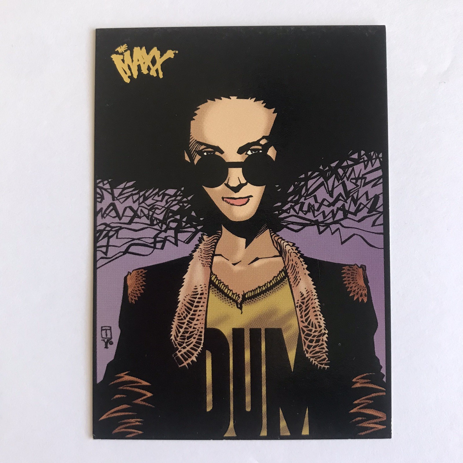 THE MAXX Comic Card # 37 Sarah James Sam Keith TOMM COKER WILDSTORM 1996