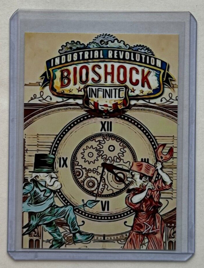 Bioshock Limited Edition Artist Signed “Industrial Revolution” Trading Card 3/10