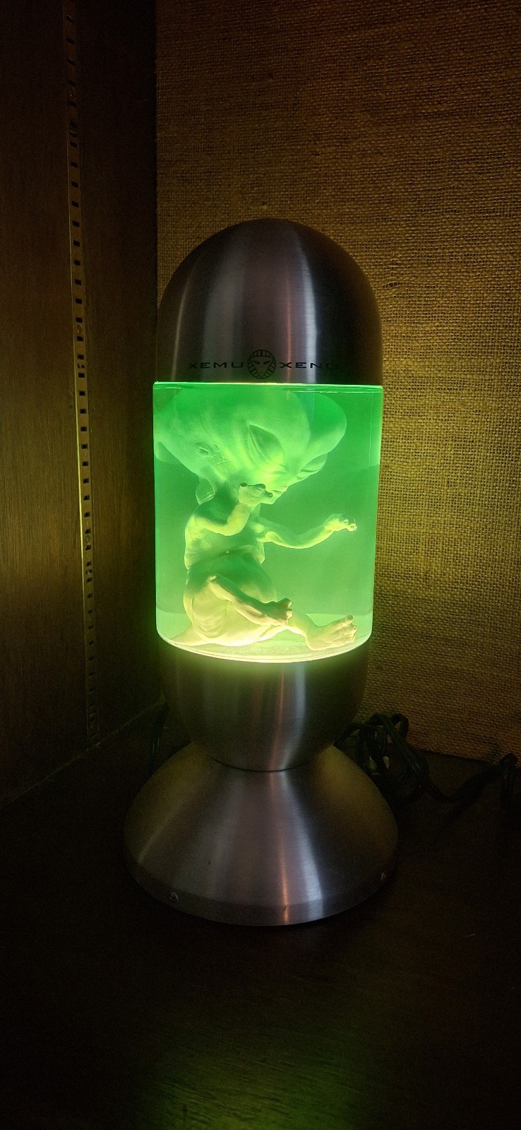 Xemu Xeno Preserved Alien Embryo Lamp 2001 (Working)