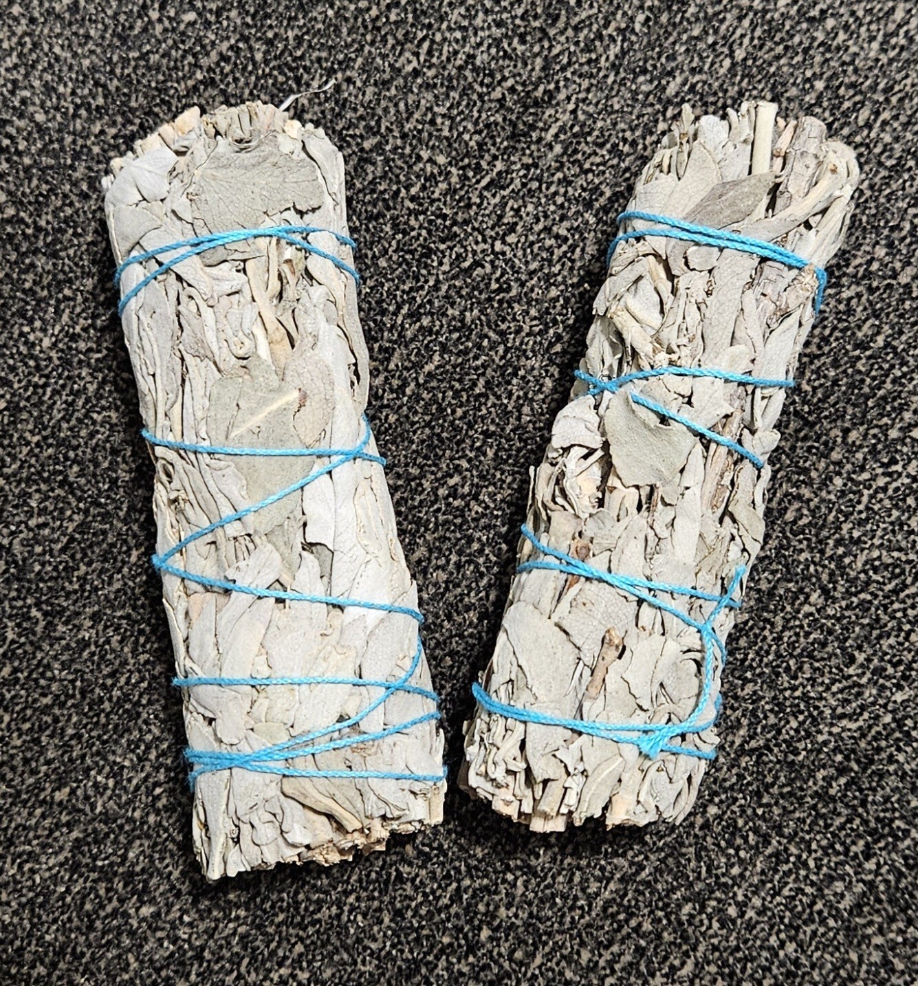 White Sage Smudge Bundle – 2 Pack (4″ White Sage Sticks)