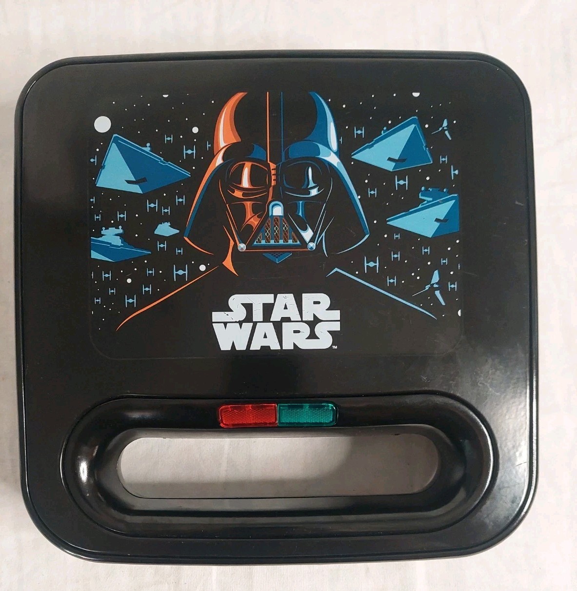 Star Wars Sandwich Maker Darth Vader Death Star Stormtrooper Rebel Press Tested