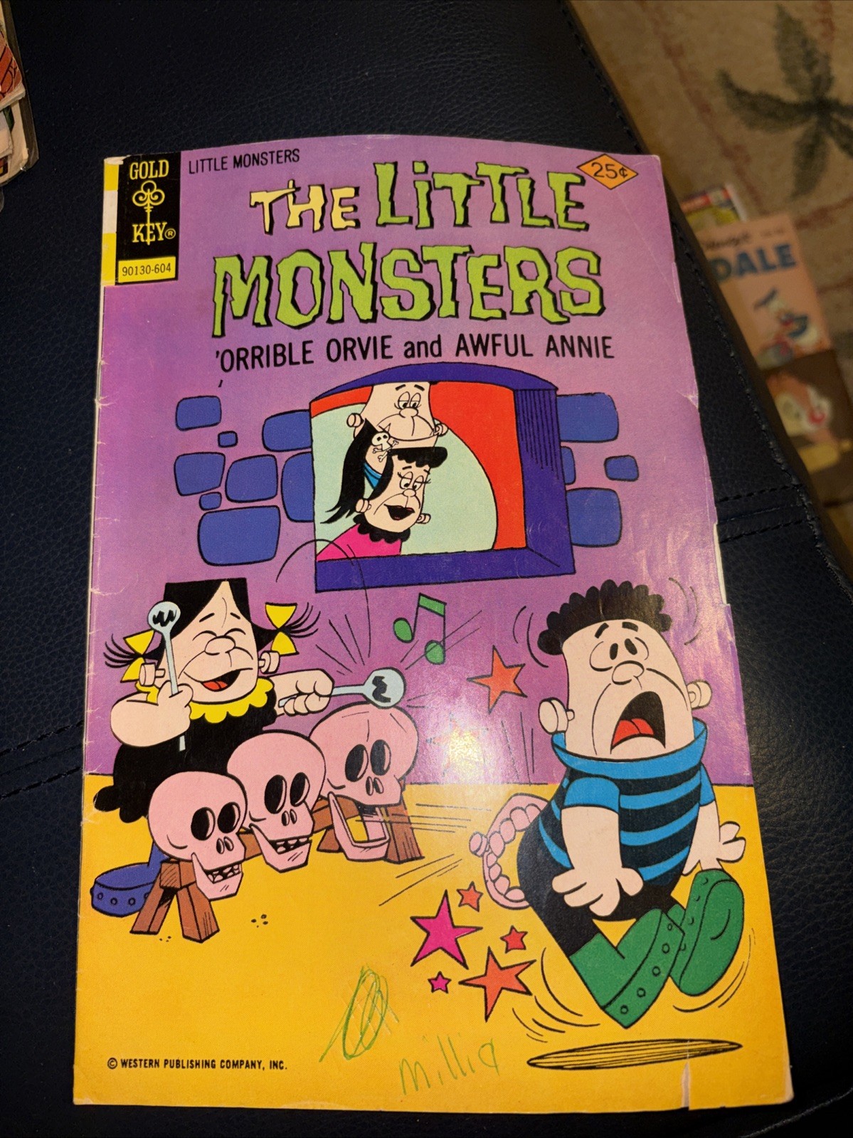 Vintage Gold Key The Little Monsters Comic Books Issues #33 -1976