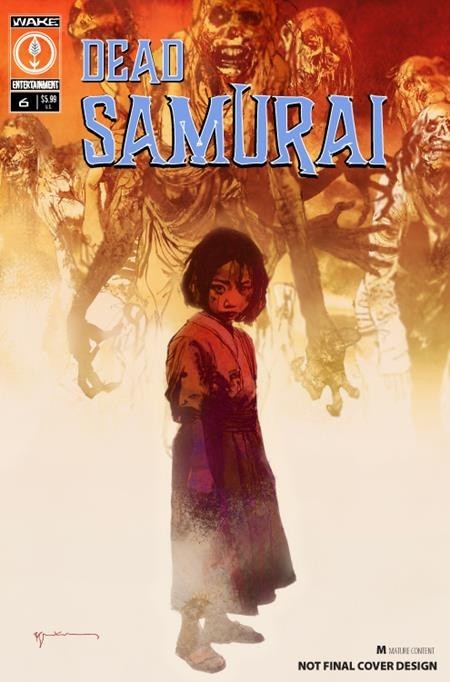 DEAD SAMURAI #6 – BILL SIENKIEWICZ COVER A