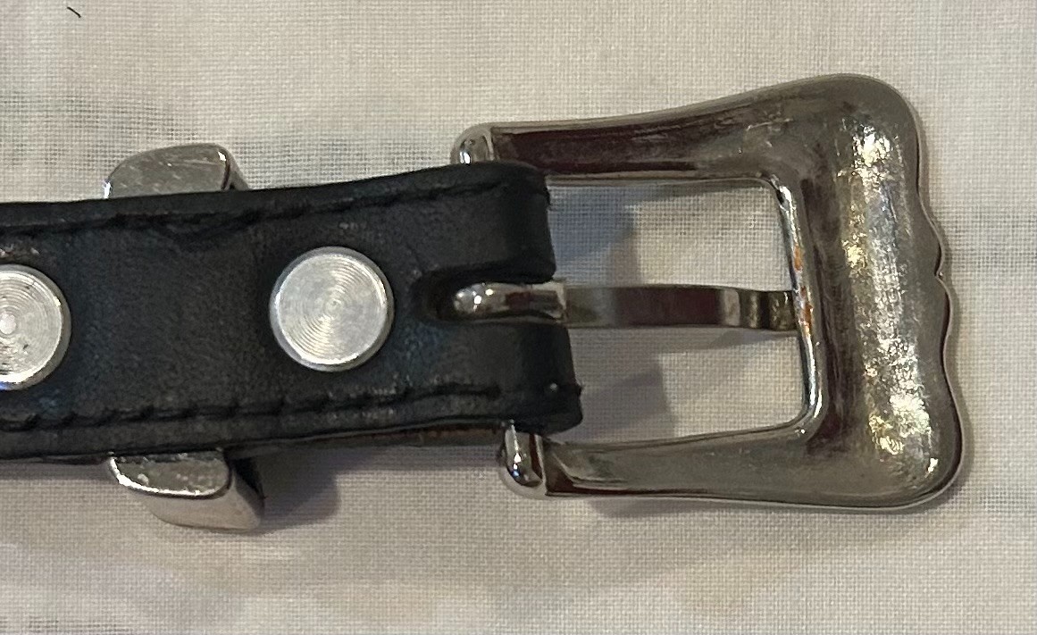 Vintage Harley Davidson Bar & Shield Womens Leather Choker