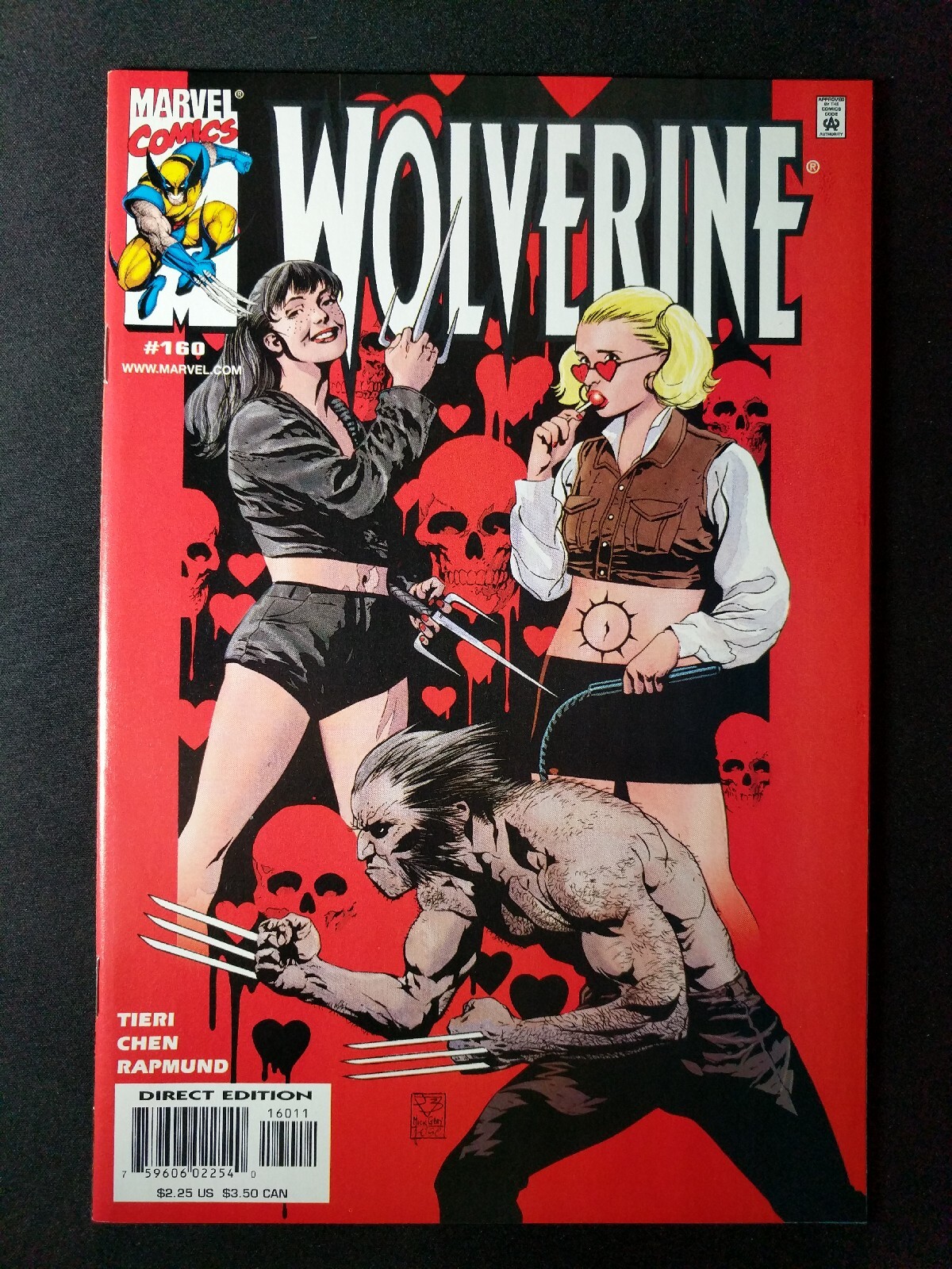 Wolverine Vol. 1 #160 – 1st Solo Regular Series – Combined Shipping + 10 Pics!