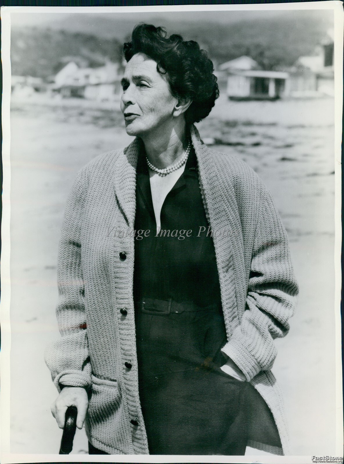 1962 Adela Rogers St John Author Biography Fiction Newspaperwoman Wirephoto 7×9