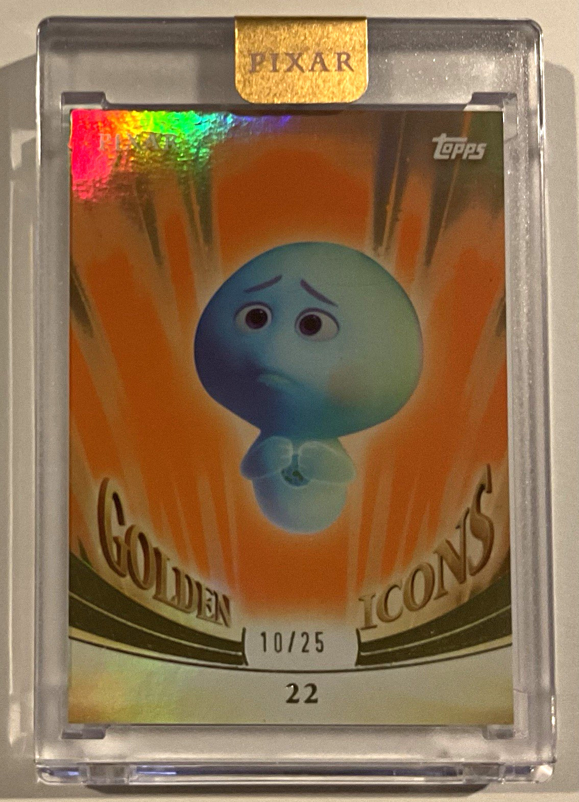 Topps Disney Pixar Soul Golden Icons 22 Serial /25 GI-80 2025 {DIGITAL}