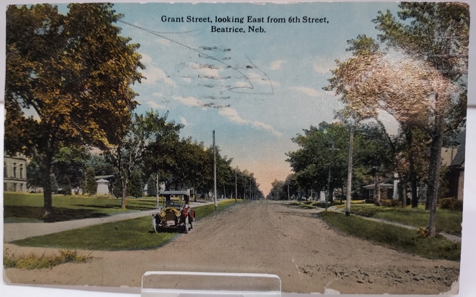 1914 – Grant Street, Beatrice, Neb. – posted POST CARD – listing #6380