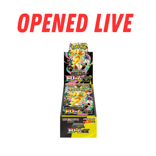[OPENED LIVE] Japanese Pokemon Mega Dream ex Booster Box
