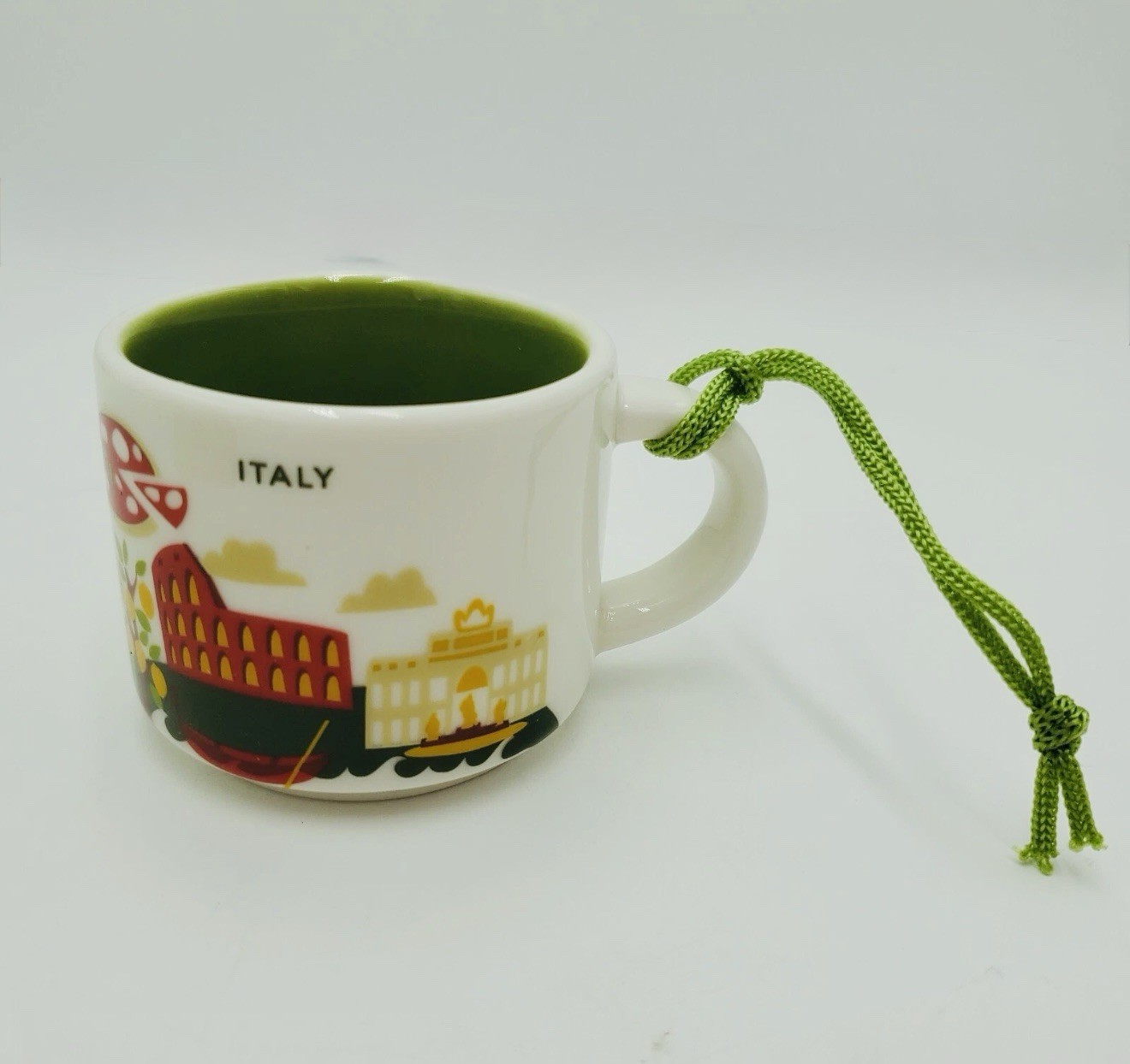 Starbucks Italy Demitasse Mini Mug Espresso Cup You Are Here YAH 2oz W/Box NEW