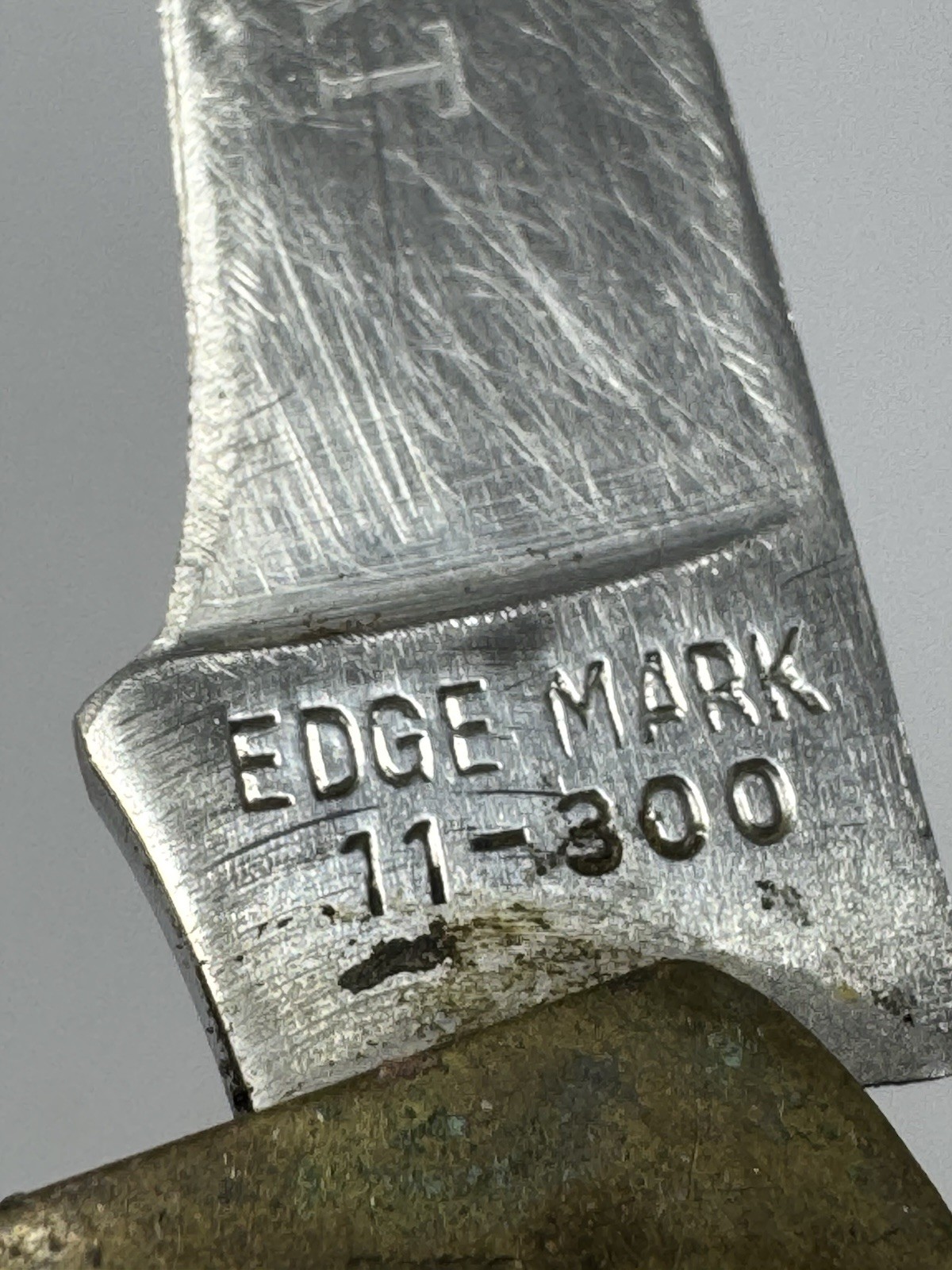 Edge Mark 11-300 Bear Cat Vintage Lockback Folding Pocket Knife Japan