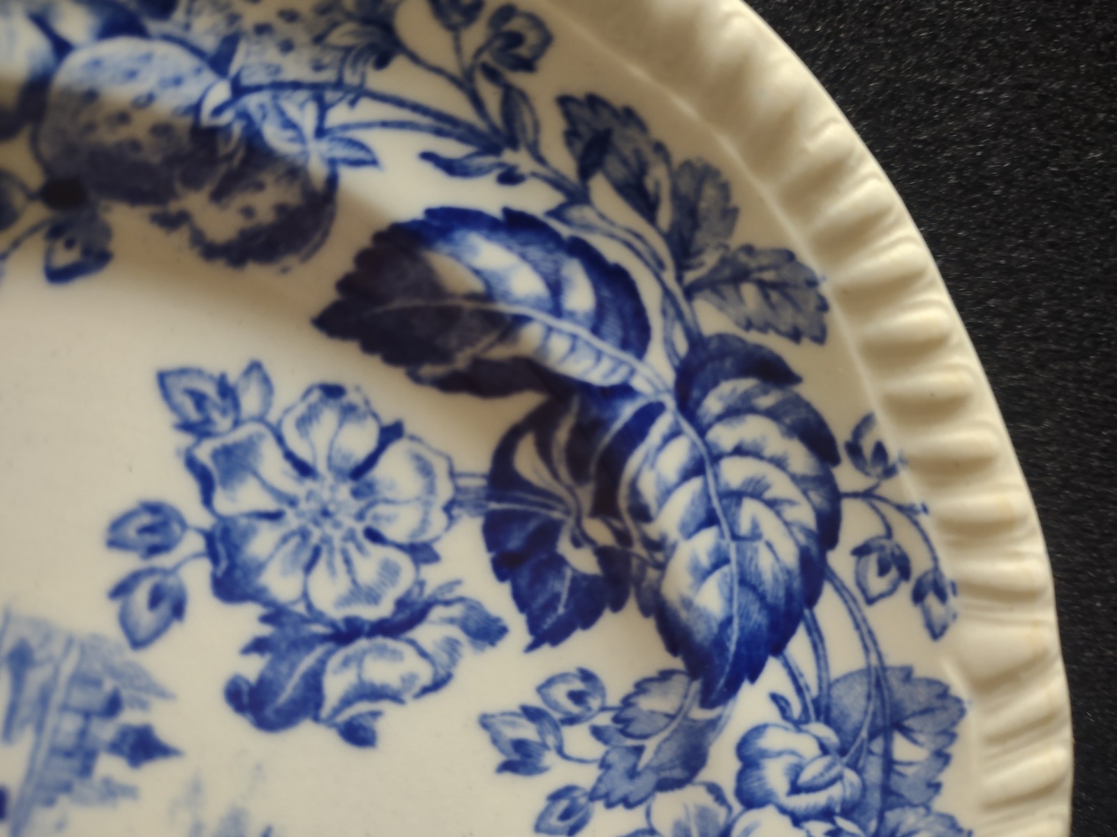 Vintage Spode Old Salem Blue Earthenware Plate English Transferware x 4 lot5816