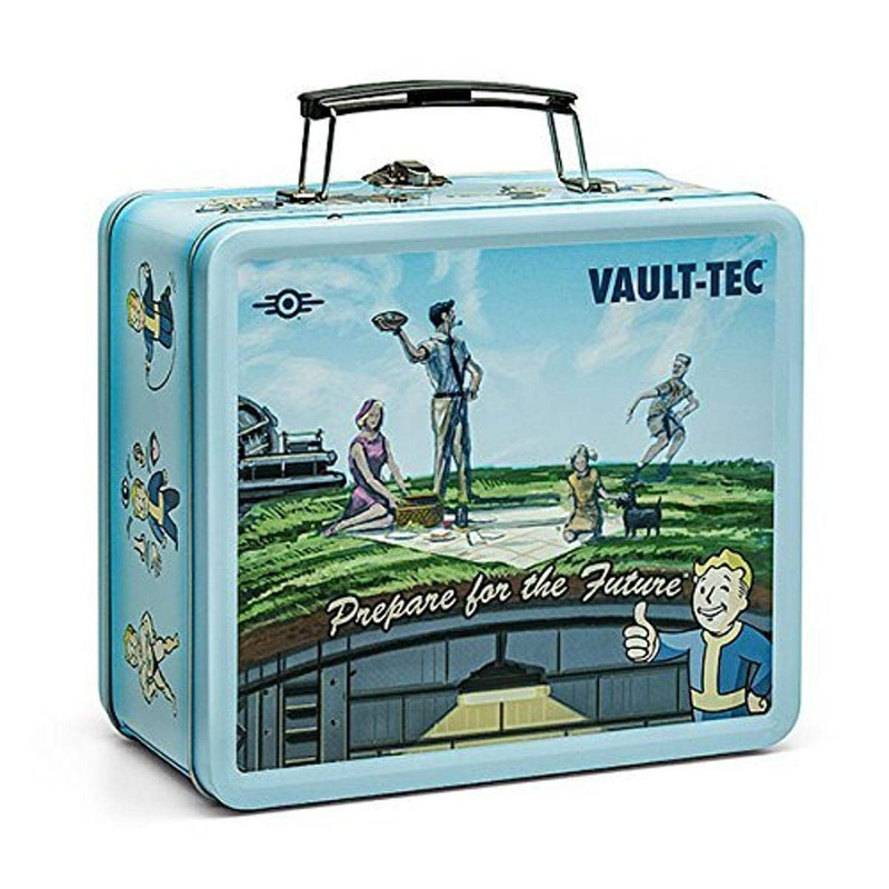 Fanwraps Fallout Shelter Vault-Tec Prop Replica Tin Tote Fwfo 3002