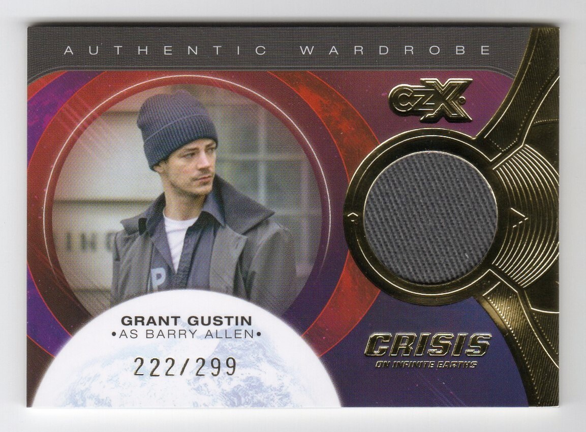 CZX Crisis on Infinite Earths Wardrobe M12 Grant Gustin as Barry Allen #222/299