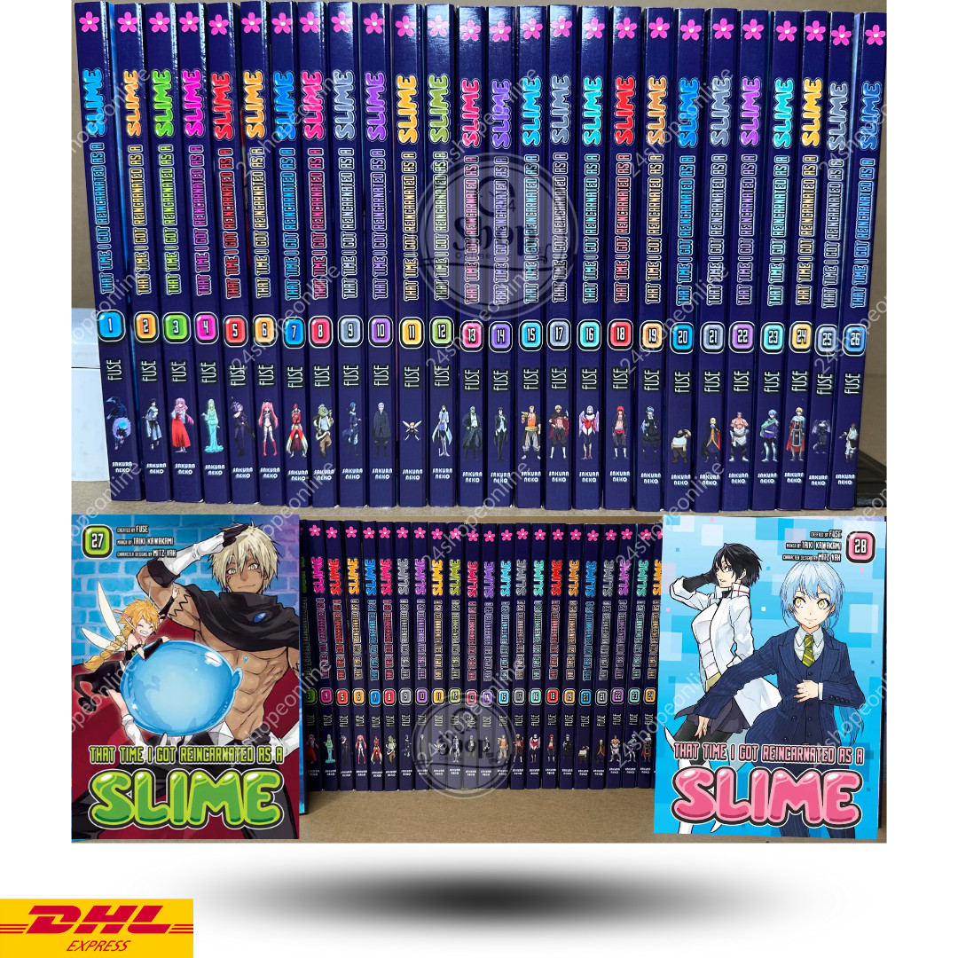 That Time I Got Reincarnated As A Slime Manga Vol.1-28 HALF/FULL SET English