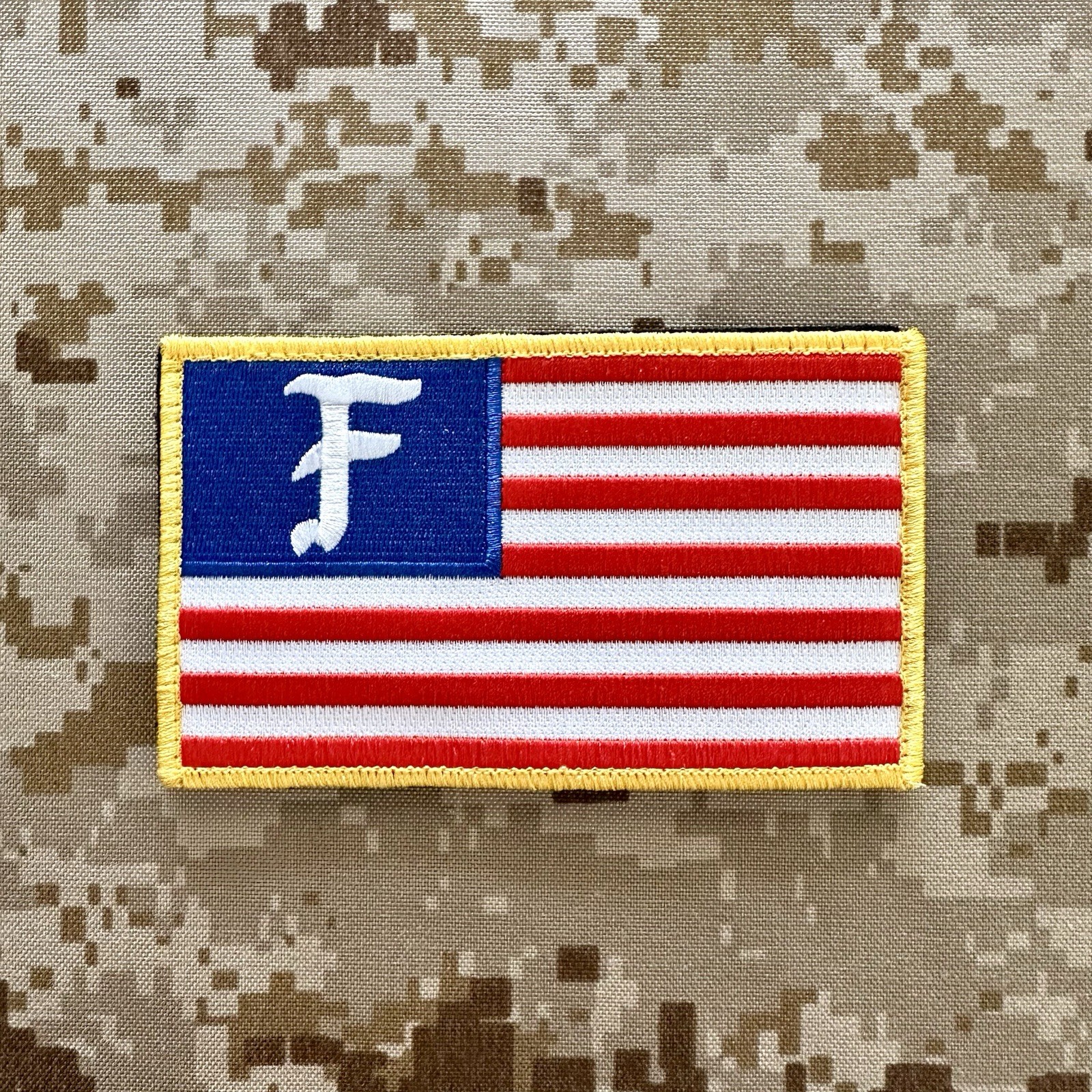 Forward Observations Group FOG F Flag Patch 5″ x 3″ LARGE
