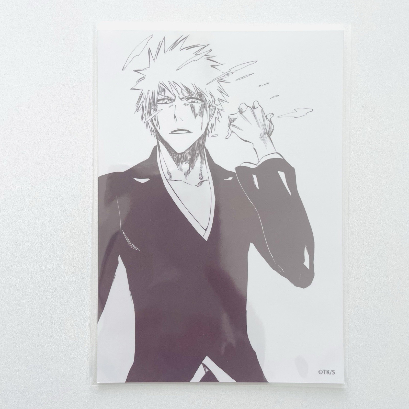BLEACH Bromide Card 08 Ichigo Kurosaki 4.9×3.5 inches 2025 Jump Shop Limited