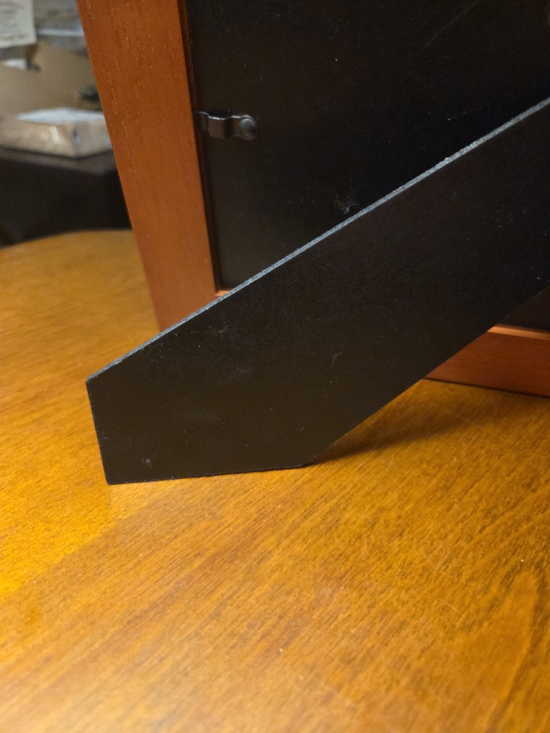 Solid Wood, Retangle Stand With Beveled Edges 5 X 7 Photo/Art Frame