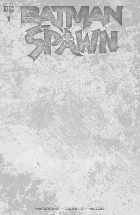 Batman Spawn #1 One Shot Blank Variant Cover I