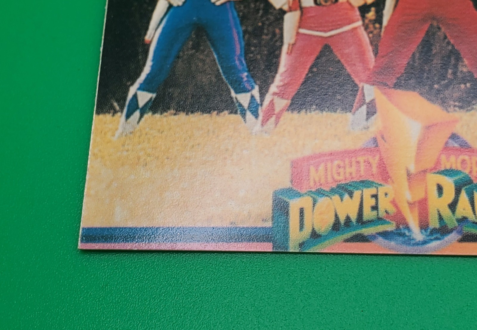 1994 Saban Mighty Morphin Power Rangers Green Ranger Gold Foil Promo Card