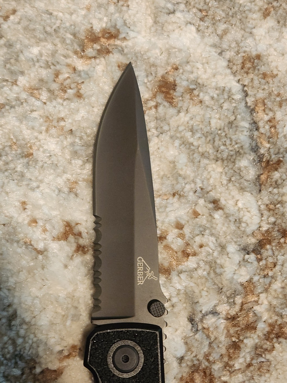 . Rare Gerber Icon Tactical Knife Bill Harsey Design Vintage Discontinued W/Box