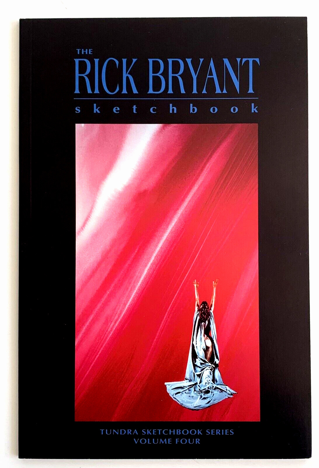 Rick Bryant Sketchbook Soft Cover – NM – Never Read – Vintage – Partial Color