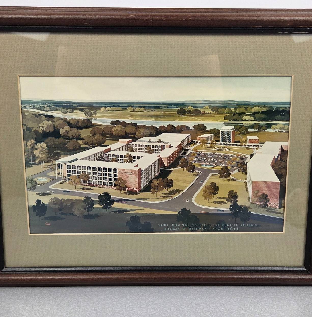 Saint Dominic College Architectural Rendering Photo Rissman & Rissman 18×13.5″