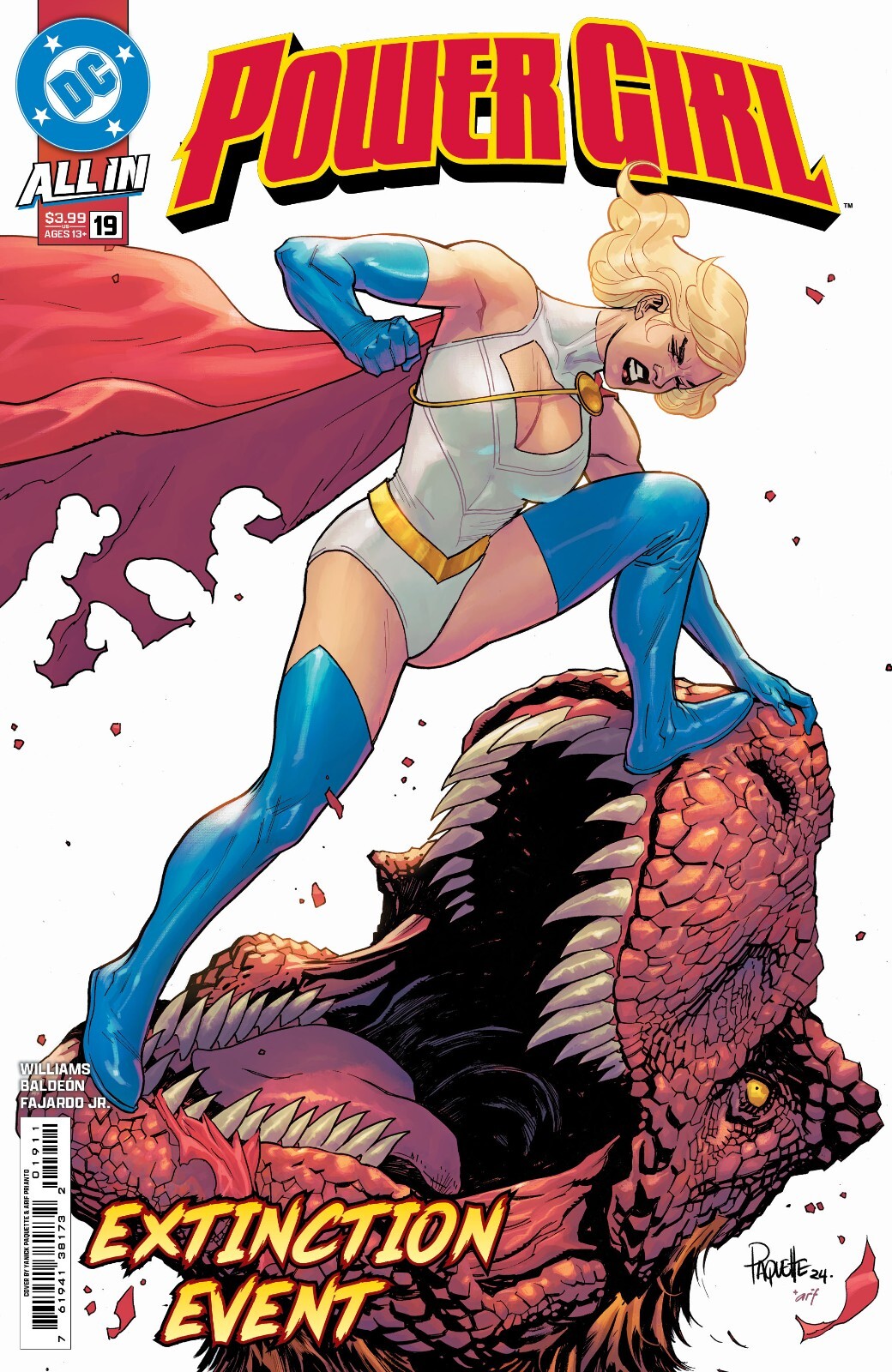 POWER GIRL #19 CVR A YANICK PAQUETTE VARIANT (DC COMICS 2025)