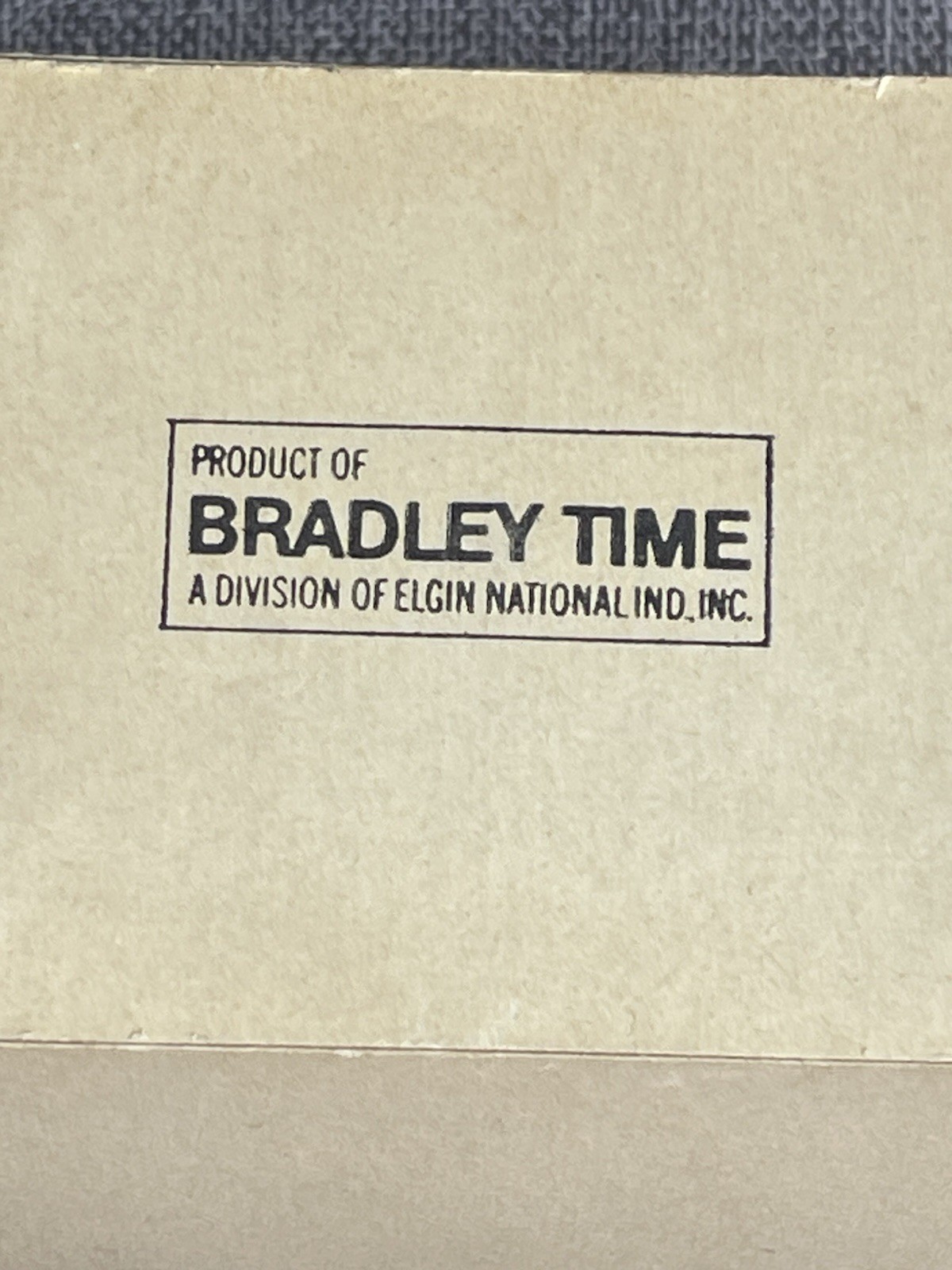 Rare Bradley Jump Hour Digital Mickey Mouse Watch Round With Case 1970s Repair