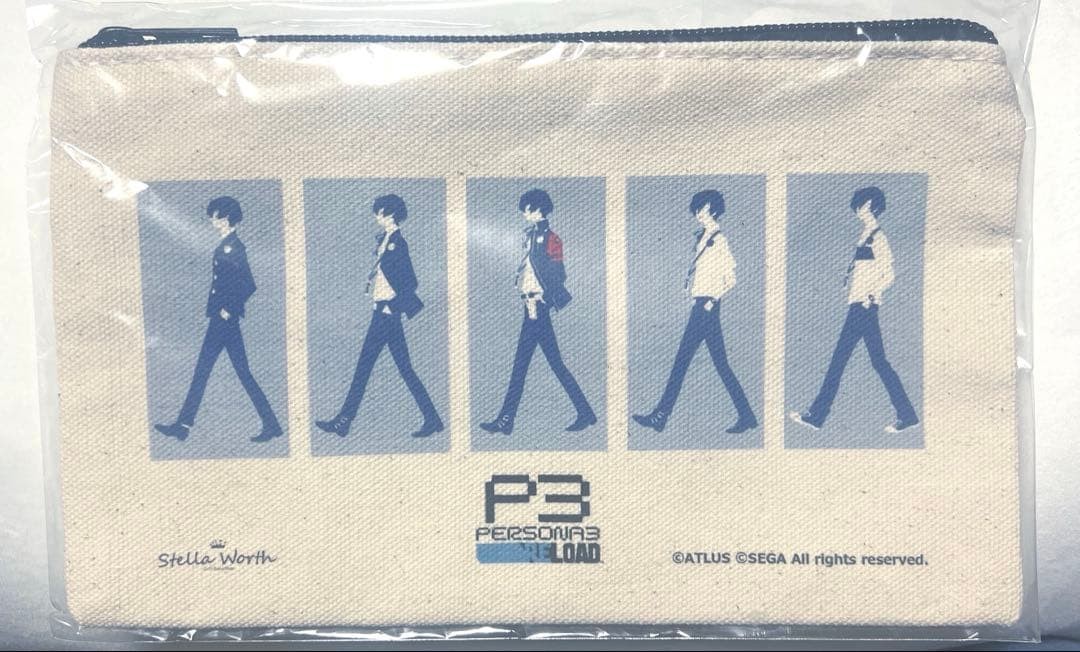 Persona 3 Reload Protagonist Stella Flat Pouch Stellaworth / Stella Set Bonus,