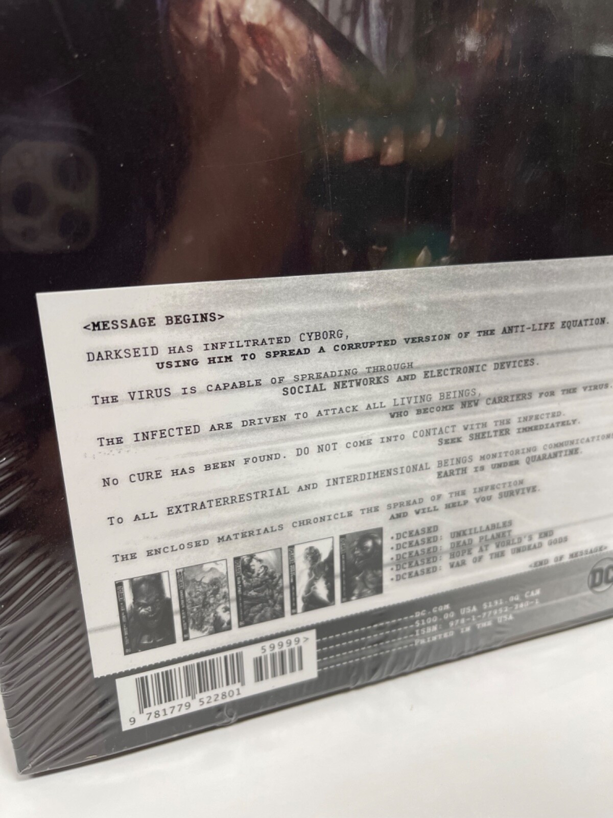DCeased 5-Book Box Set Darkseid Batman DC Comics HC Hardcover New Sealed