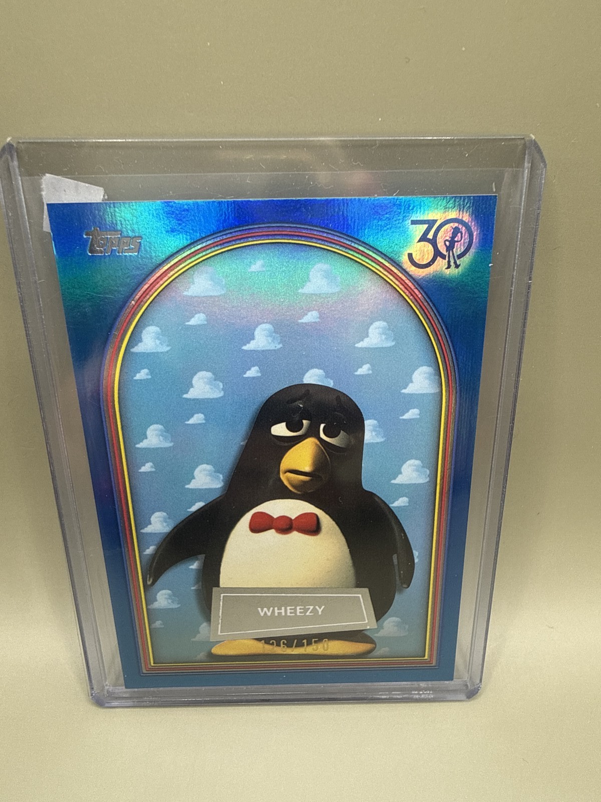2025 topps Toy Story 30 Years & Beyond Wheezy #55 Blue /150