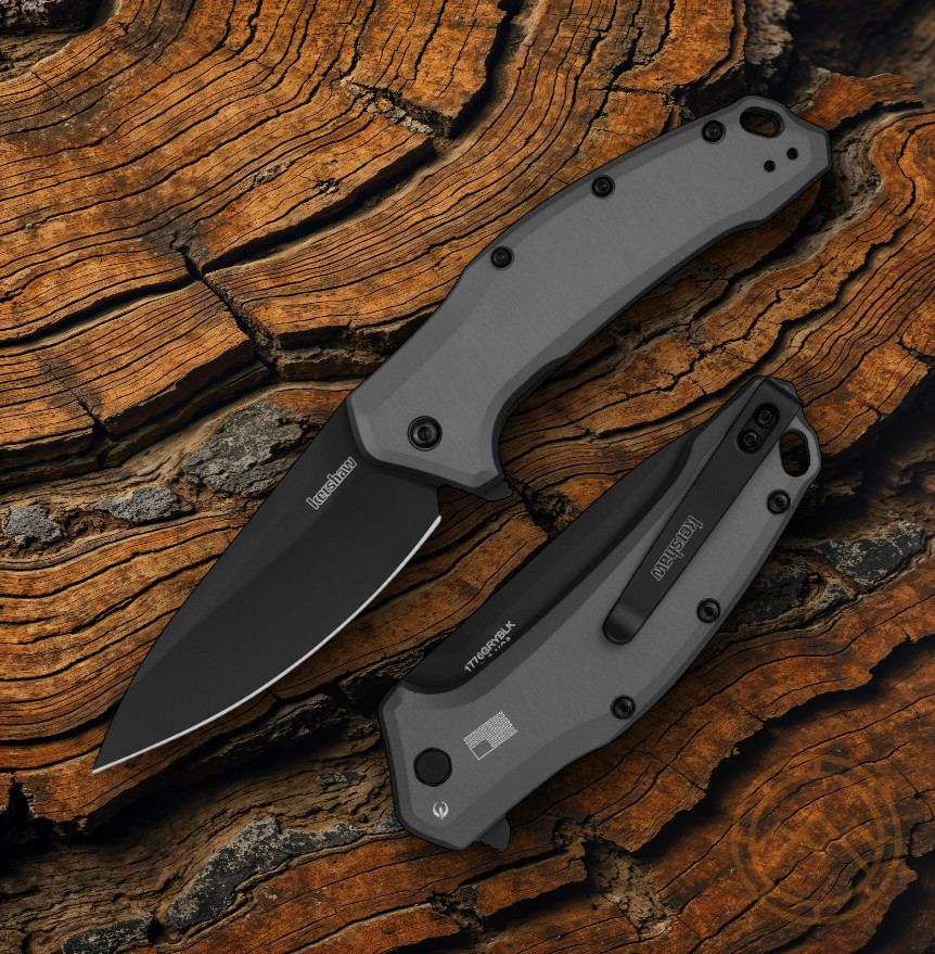 Kershaw Link Assisted Folding Knife 3.25″ 420HC Steel Blade Aluminum Handle