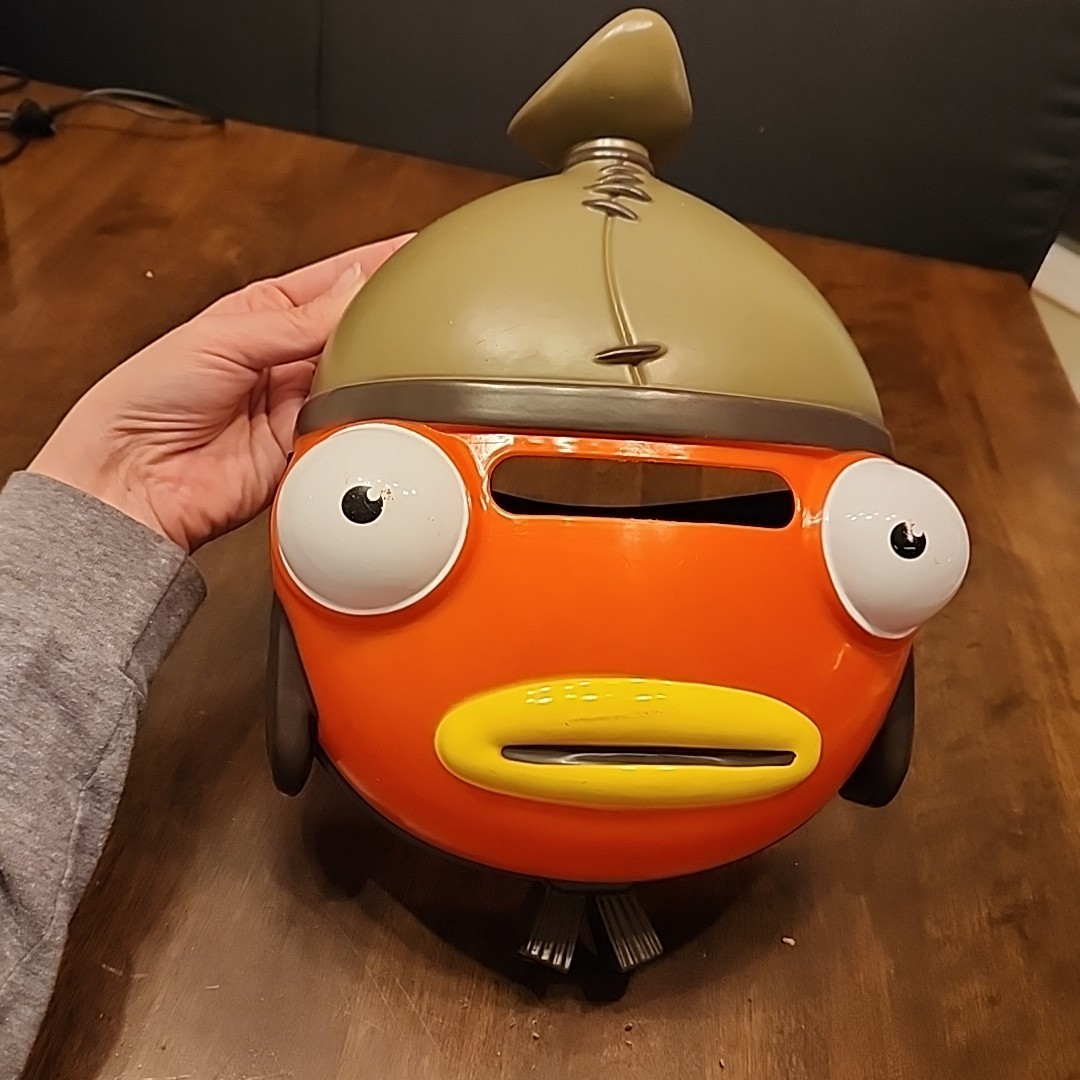 Fortnite Fishstick Plastic Mask Adult/Teen Cosplay Comicon Fish Face