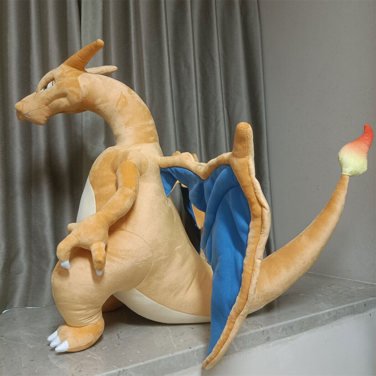 31″ Charizard Plush Doll Anime Cartoon Giant Stuffed Toy Pillow Collection Gift
