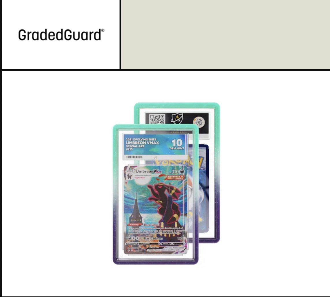 NEW – Graded Guard AURORA Limited Edition Only 2000! (Fits Ace Slabs) – Pre Sale