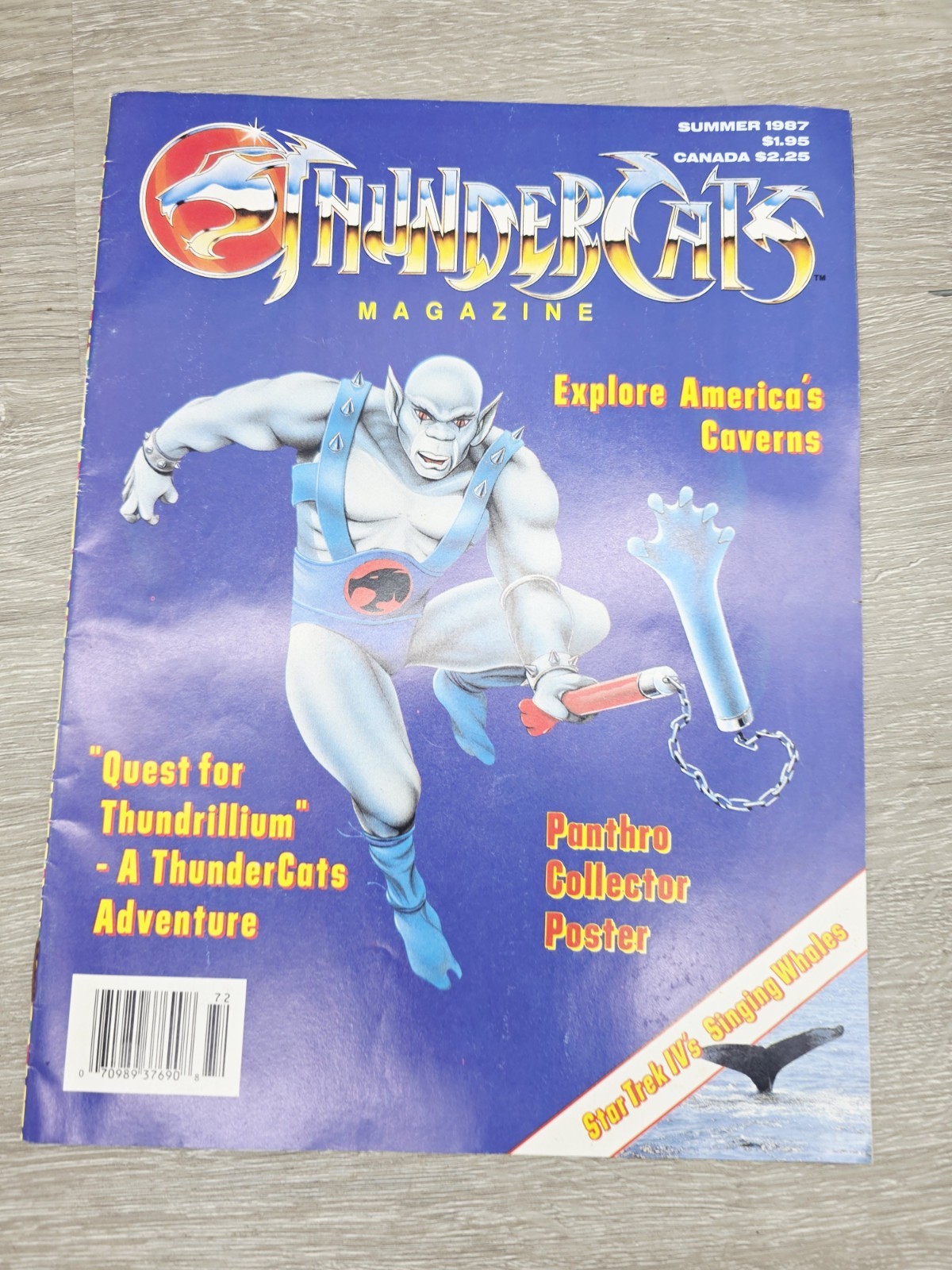 THUNDERCATS Magazine Fall 1987 #4 Cheetara Summer 1997 Panthro No Posters