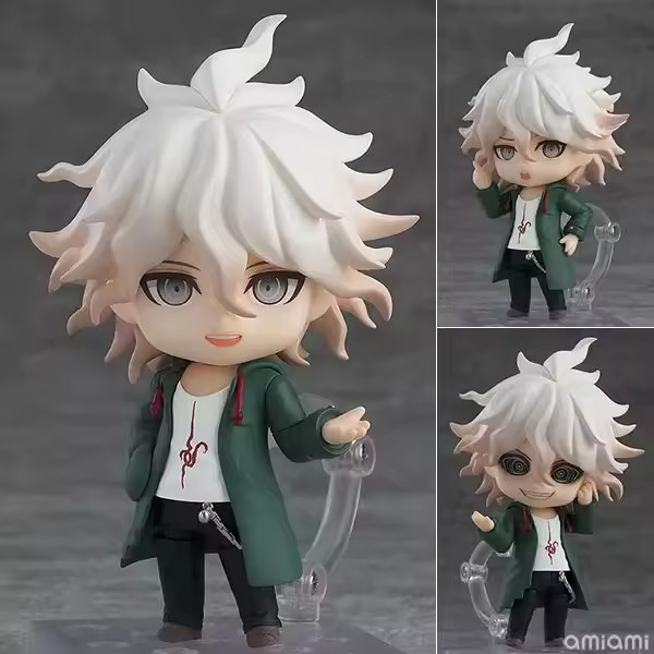 Nagito Komaeda Nendoroid 2580 Danganronpa Anime Figure PVC Model Toy Free ship